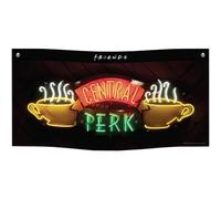 Blue Sky Designs Banner de pared de tela Central Perk 95 cm x 47 cm
