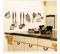 Vinilo Decorativo para Pared de Cocina, PVC 60x45x0,3cm | Diseño Temático, Adhesivo Reposicionable, Decoración Desmontable para Apartamentos, Puertas de Frigorífico y Ventanas