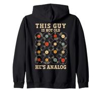 Vinilo divertido con texto en inglés "This Guy Is Not Old Hes" Sudadera con Capucha