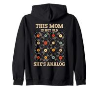 Vinilo divertido con texto en inglés "This Mom Is Not Old Shes" Sudadera con Capucha