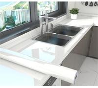 Vinilo Encimera Cocina Papel pintado adhesivo for pared de cocina, diseño mármol, resistente al aceite, papel PVC for, decoración del hogar, película impermeable(Color-07,60CM X 20M)