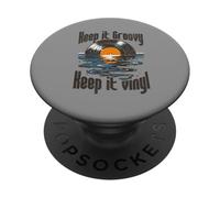 Vinilo Keep It Groovy Keep It Retro PopSockets PopGrip Adhesivo