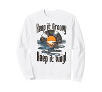 Vinilo Keep It Groovy Keep It Retro Sudadera