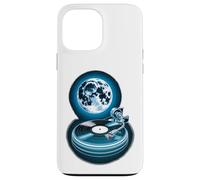 Vinilo Luna Sonido Cósmico Carcasa para iPhone 13 Pro MAX