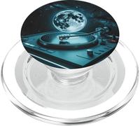 Vinilo Luna Sonido Cósmico PopSockets PopGrip para MagSafe