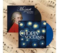 Vinilo Mozart Wolfgang Amadeus: Obras maestras de la música clásica - Vinilo azul Chopin: Nocturnos