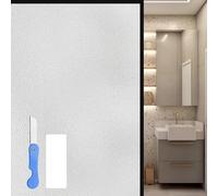 Vinilo Opaco para Ventanas Autoadhesivo Estático 120 x 270 cm Adherencia Estática Película Adhesiva para Ventana Fácil de Cortar para Dormitorio, Cocina, Baño y Salón, Blanco