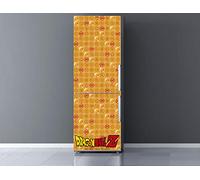 Vinilo para Frigorífico Dragon Ball Classic Producto Oficial 185x70cm | Adhesivo Resistente y Económico | Pegatina Adhesiva Decorativa de Diseño Elegante | DBC