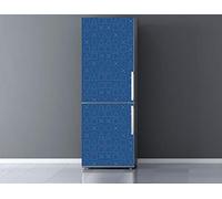 Vinilo para Frigorífico Gamer Fondo Azul 185x60cm | Adhesivo Resistente y Económico | Pegatina Adhesiva Decorativa de Diseño Elegante