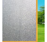 Vinilo para Ventana 105 x 220 cm Vinilo Opaco Electrostática, Anti UV, Película Esmerilado Decorativa Autoadhesivos Ventana para Baño Cocina Oficina, Escarchado