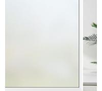 Vinilo para Ventana 70 x 140 cm Efecto Esmerilado, Anti-UV, Privacidad Total, Fácil de Instalar Vinilo Ventana Estatico para Puertas Cristal Bano Cocina, Mate Puro