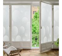 Vinilo para Ventanas Efecto 50 x 330 cm, Autoadhesiva sin Pegamento, Calcomanías de Adherencia Estática, Película para Ventana Privacidad, para Dormitorio Oficinas, Punto de Nieve