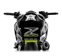 Vinilo paso de rueda, compatible con kawasaki z900 2017-2024 (Candy yellow green)