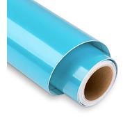 Vinilo permanente azul claro para Cricut - Rollo de vinilo Cricut azul claro de 12 pulgadas x 5 pies, rollo de vinilo autoadhesivo para exteriores, decoración de fiestas, calcomanía de coche