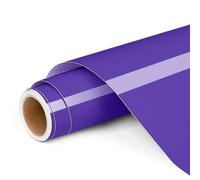 Vinilo permanente para Cricut, rollo de vinilo autoadhesivo morado oscuro de 12 x 4 pies para Cricut y Silhouette Cameo, vinilo morado para decoración de fiestas, calcomanías de ventana, decoración