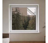 Vinilo Pet Película Adhesiva Lámina 70 x 140 cm Privacidad Protege del Sol Protección Solar para Interior No Pegamento para Hogar Oficina Tienda, té de Plata