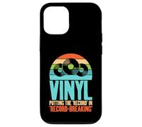 Vinilo Poniendo el disco en discos de vinilo que rompen récords Carcasa para iPhone 12/12 Pro