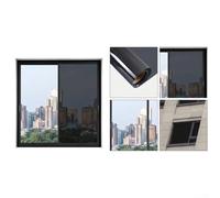Vinilo Privacidad Unidireccional para Hogar Oficina(black silver0.5*2m) | de día, privacidad total, bloquea visión exterior, protege interior, para ideal dormitorios