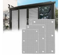 Vinilo Proteccion Solar Para Ventanas，Anti-UV Ventana Película，Anti Calor Lámina Ventana Para Cocina Puertas Techo/terraza Reflectante Del Calor(Gris,110x150cm)