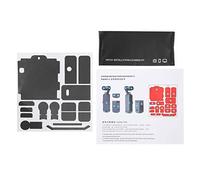 Vinilo Protector PVC para Cámara 2, Película Antirayaduras Colorida - Protección Duradera, Fácil Aplicación Sin Burbujas, Diseño Personalizado (10-Negro Cepillado)