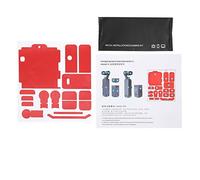 Vinilo Protector PVC para Cámara 2, Película Antirayaduras Colorida - Protección Duradera, Fácil Aplicación Sin Burbujas, Diseño Personalizado (Roja cepillada 9)