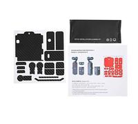 Vinilo Protector PVC para Cámara 2, Película Antirayaduras Colorida - Protección Duradera, Fácil Aplicación Sin Burbujas, Diseño Personalizado (Patrón de 8 carbonos Negro.)