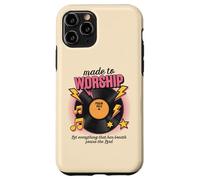 Vinilo retro Let Everything That Has Breath Praise The Lord Carcasa para iPhone 11 Pro