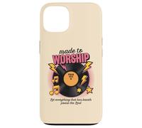 Vinilo retro Let Everything That Has Breath Praise The Lord Carcasa para iPhone 13