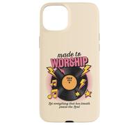 Vinilo retro Let Everything That Has Breath Praise The Lord Carcasa para iPhone 15 Plus