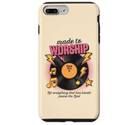 Vinilo retro Let Everything That Has Breath Praise The Lord Carcasa para iPhone 7 Plus/8 Plus