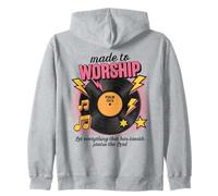 Vinilo retro Let Everything That Has Breath Praise The Lord Sudadera con Capucha
