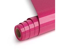 Vinilo Textil Termoadhesivo Brillo Melocotón, HTV Vinilo Textil 30.5x182cm Vinilo de Transferencia de Calor con Purpurina para Cricut, Lámina para Plóter Textil para Camisetas (Melocotón)