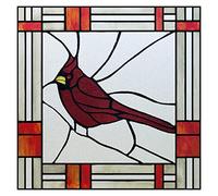 Vinilo Ventana Película for Ventana, películas de vidrieras esmeriladas, Pegatina Adhesiva estática diseño Art Deco Personalizado, Tratamiento lámina Decorativa for el hogar(04,30X30cm)