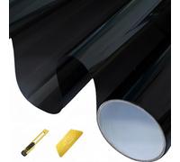 Vinilo Ventana Privacidad 120 x 150 cm Cristal Unidireccional Protector de Privacidad Anti 99% UV y Anti 92% IR Vinilos para Ventanas para Hogar Oficina, Negro