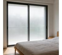 Vinilo Ventana Privacidad 55 x 160 cm, Electricida Estática, Decorativa, Anti Sol, Control de Calor y Anti UV, Vinilos para Hogar Oficina, para Cristal Bano Cocina, Mate Puro