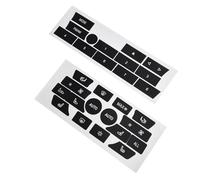 Vinilos Botón Coche Compatible Con BMW Serie 7 F02 2009 2010 2011 2012 2013 2014 Calcomanías Interiores Radio Accesorios Para Coche Calcomanía Botón Radio Control Climatizador