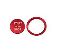 Vinilos Botones Coche Compatible Con A6 Para A6L Para A7 Para C7 Para 4GB 2011-2017 Coche Para Hacer Clic Botón Inicio Pegatina Decoración Cubierta Accesorios Ajuste(Red)