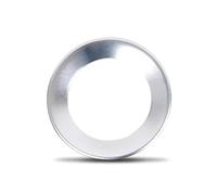 Vinilos Botones Coche Compatible Con VW Para Golf Para Polo Para CC 2011 2012 2013 2014 2015 2016 Emblema Para Volante Coche Decoración Accesorios Ajuste(Silver)