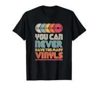 Vinilos, Coleccionista de discos de DJ retro, amantes del vinilo Old Skool Camiseta