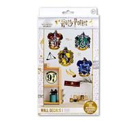Pegatinas de Pared Harry Potter - Producto Oficial, Set de 20 Stickers Removibles e Impermeables, decoración para habitación de Fans de Potter