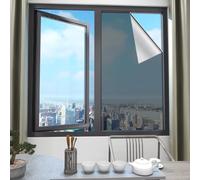 Vinilos para Cristale 40 x 142 cm Vinilo Ventana Deorativos Adhesiva Anti UV Anti Calor Protector de Privacidad Protege del Sol para Hogar Oficina, Negro