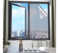 Vinilos para Cristale 70 x 142 cm Vinilo Ventana Deorativos Adhesiva Anti UV Anti Calor Protector de Privacidad Protege del Sol para Hogar Oficina, Gris