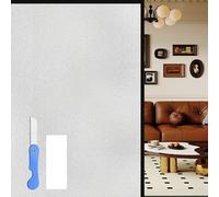Vinilos para Cristales 130 x 190 cm sin Pegamento Vinilo Opaco Electrostática Fácil de Cortar para Ventanas Privacidad para Baño Cocina Oficina, Blanco