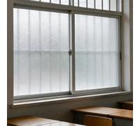 Vinilos para Cristales 35 x 105 cm, Semi-Privacidad, sin Pegamento Electrostatica, Translucido Rayos UV, Vinilos para Privacidad, para Dormitorio Oficinas, Mate Puro