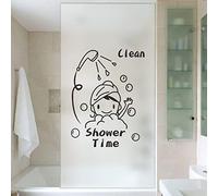 Vinilos para Cristales 45X100 Método De Baño Vinilo Adhesivo Cristal Translucido,Vinilos Adhesivos para Cristales,Vinilo Ventana,Vinilo Mampara Ducha,Window Film Anti UV