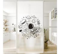 Vinilos para Cristales 80X200CM Espacio Exterior Vinilo Adhesivo Cristal Ventana Privacidad,Vinilo Translucido para Ventanas,Lámina Privacidad Ventana Window Film Anti UV