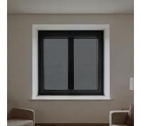 Vinilos para Cristales Efecto Espejo 105 x 230 cm Anti UV Anti Calor Unidireccional Vinilo Adhesivo Cristal Efecto Espejo con Kit de Instalación para Hogar Oficina Tienda, Gris Plata
