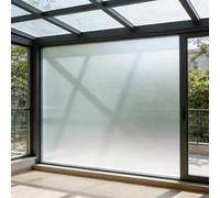 Vinilos para Cristales Opaco 25 x 160 cm, Autoadhesiva sin Pegamento, Calcomanías de Adherencia Estática, Térmico, Película de Ventana, para Cristal Bano Cocina, Mate Puro