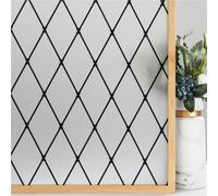 Vinilos para Cristales Película de celosía esmerilada for Ventanas, estática, Decorativa, Vinilo, for privacidad, extraíble, con protección Solar y Anti-UV for del hogar(120x500cm)