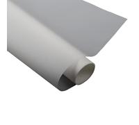 Vinilos para Cristales Película for Ventana de Color Blanco Mate, Esmerilado, for privacidad, Opaca, electrostática, autoadhesiva, for Puerta baño(White,30X500CM)
